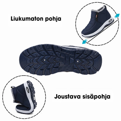Liukumaton pohja ja joustava sisäpohja