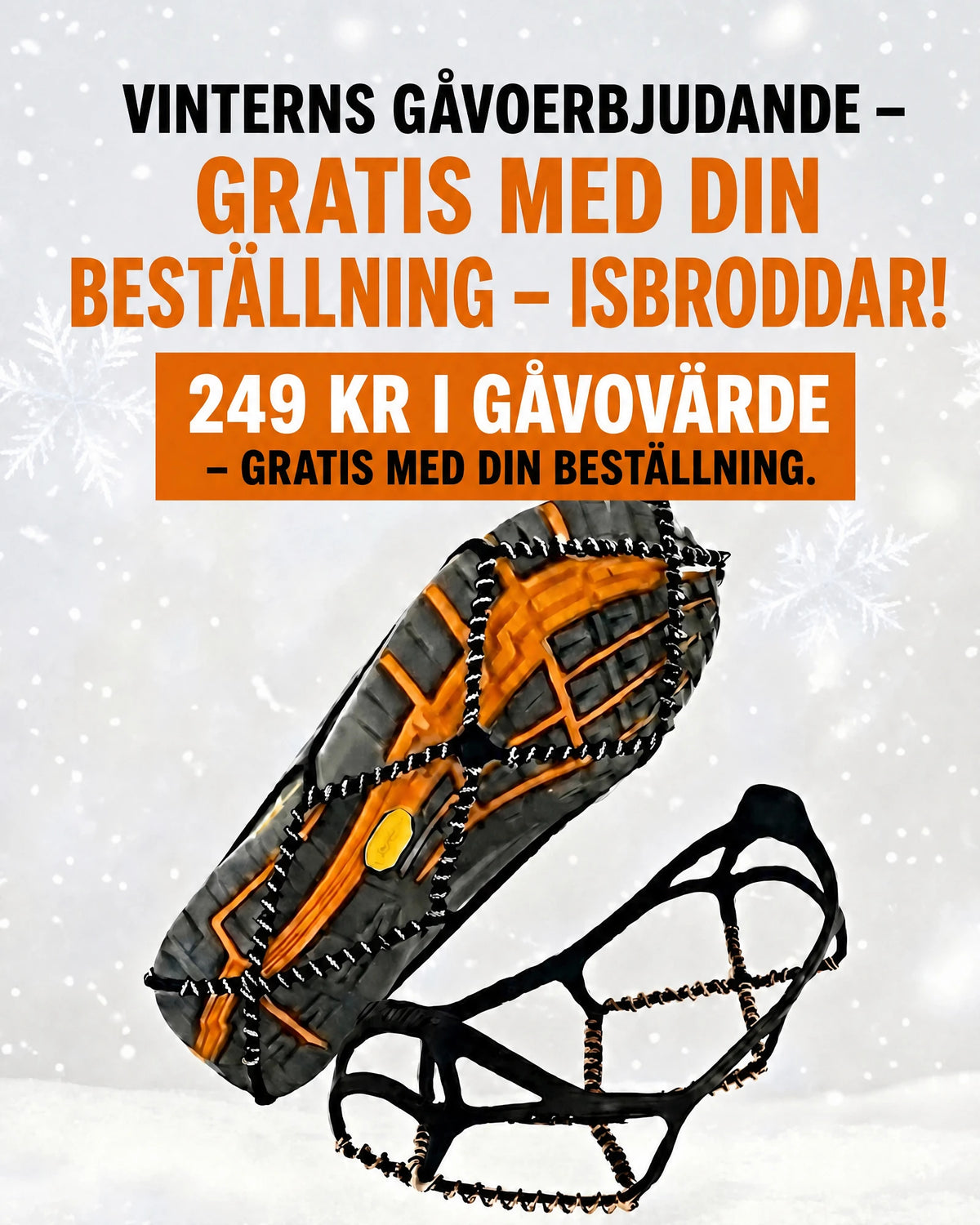 Gratis isbroddar med din beställning