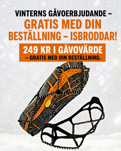 Gratis isbroddar med din beställning