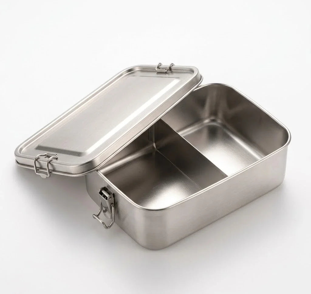 Stainless Steel Lunch Box – Plastic-Free