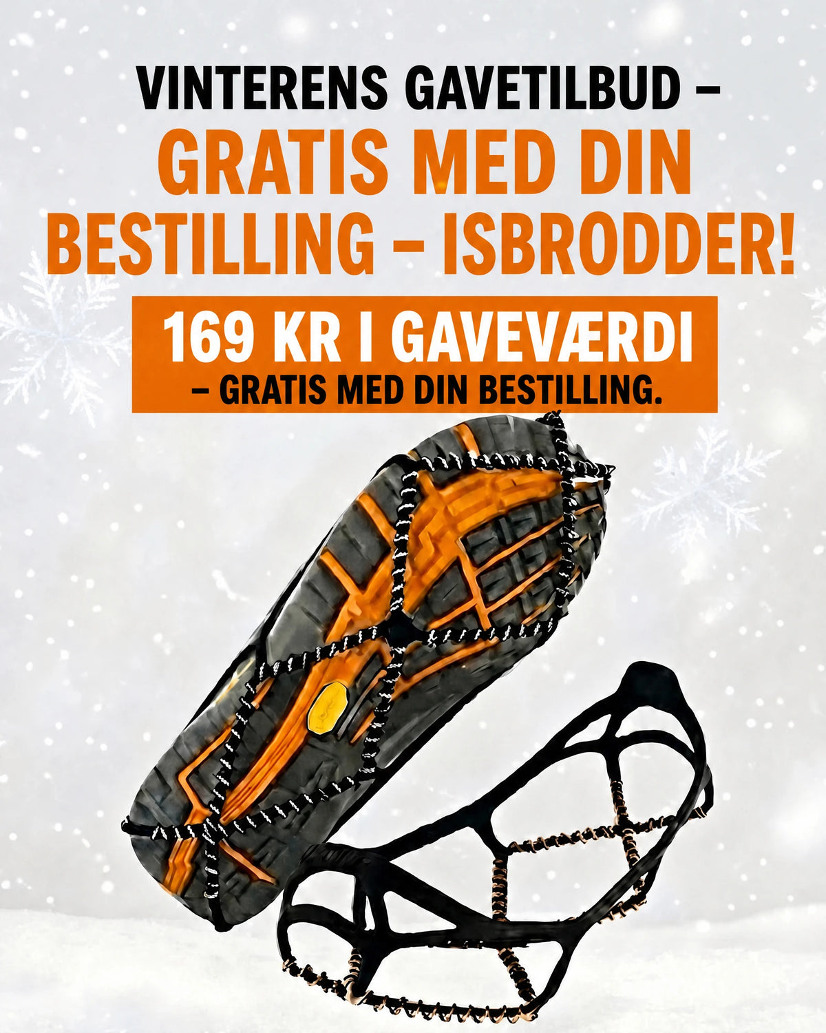 Gratis isbrodder med din bestilling